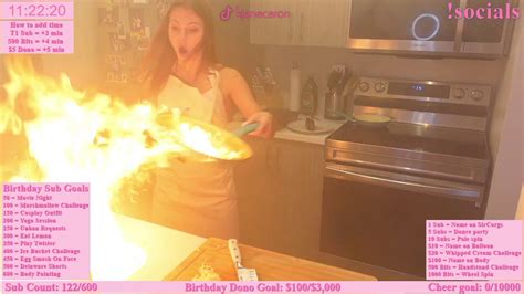 kjanecaron fire|Twitch Streamer Sets Kitchen Ablaze, Then Gets Roasted Again。